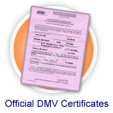 DMV Completion Certificates